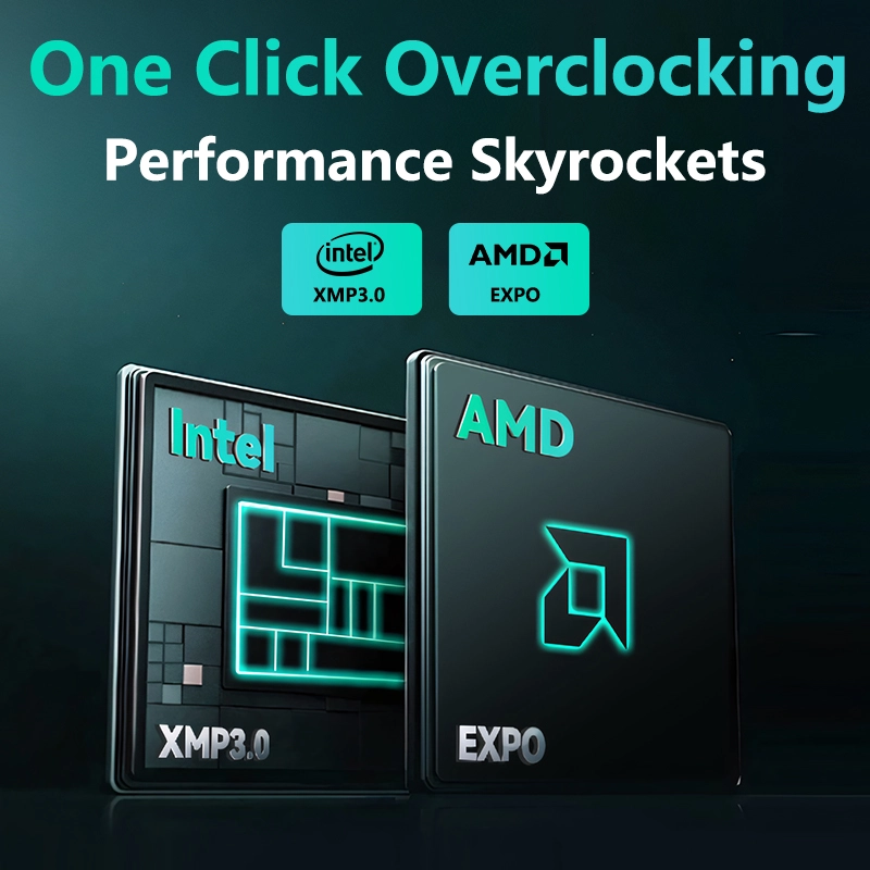 DDR5 RAM 6000MHz Heatsink Desktop Gaming Memory